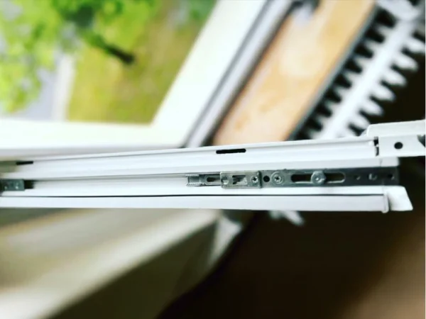 Glasfläche nach der Reinigung, zweites Beispiel